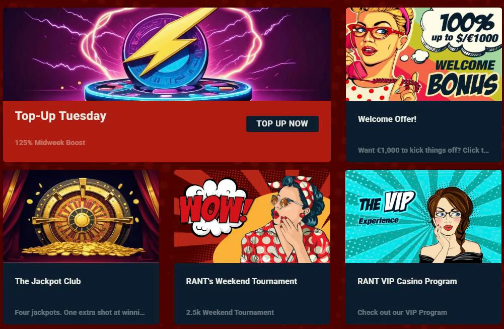 promo at rantcasino