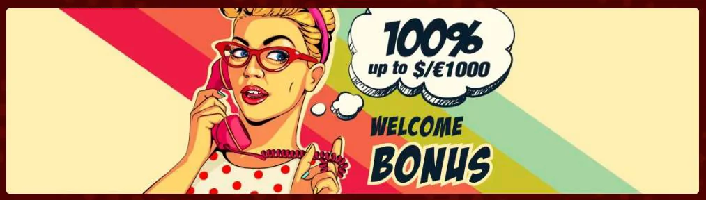 welcome bonus banner